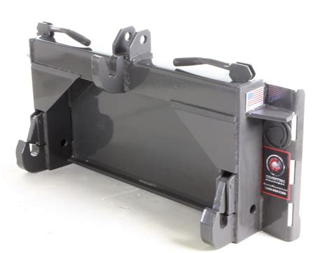 skid steer hitch receiver attachment|skid steer 3pt hitch adapter.